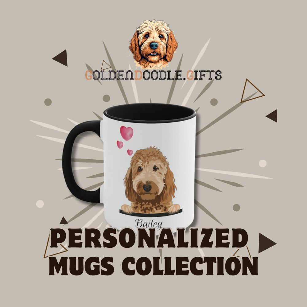 Personalized Goldendoodle Mugs Collection