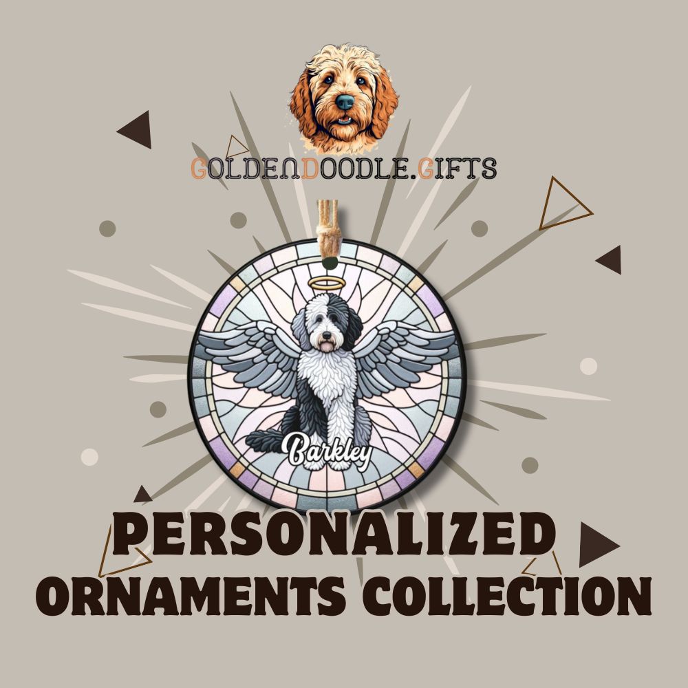 Personalized Goldendoodle Ornaments Collection