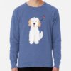 ssrcolightweight sweatshirtmensroyal blue lightweight raglan sweatshirtfrontsquare productx1000 bgf8f8f8 1 - Goldendoodle Gifts